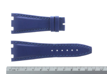Leather strap Blue