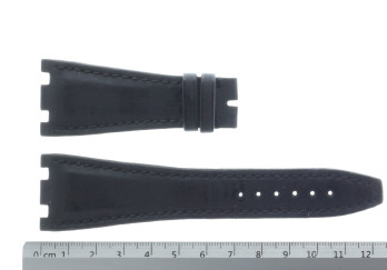 Leather strap Black