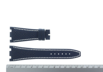 Leather strap Blue
