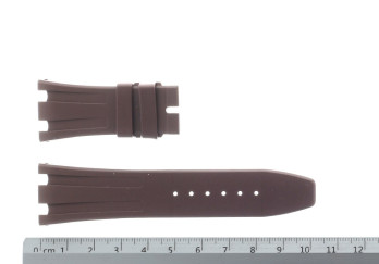 Light Brown Audemars Piguet Rubber strap for Lady Offshore. Size Standard