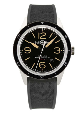Bell and Ross Vintage Sport Automatic BRV123-ST-HER-SRB