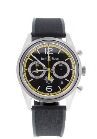 Bell & Ross BR 126 Renault Sport 40th Anniversary Limited Edition 170 Pieces BRV126-RS40-ST/SRB