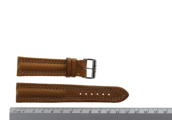 Eberhard Brown Leather Bracelet with buckle