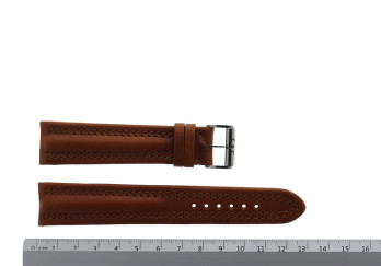 Eberhard Brown Leather Bracelet with buckle