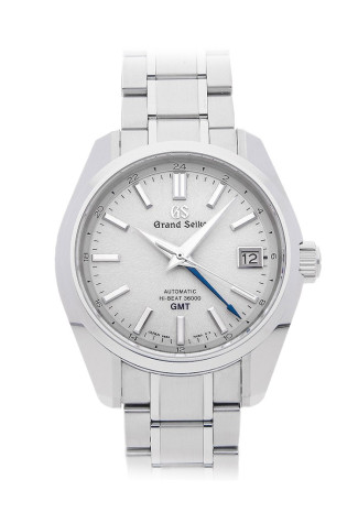 Grand Seiko Heritage Collection The Mount Iwate pattern dial 40mm Steel Case White Dial Steel Bracelet SBGJ201G