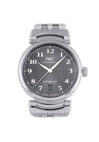IWC Da Vinci Automatic 40mm Steel Case Grey Dial Steel Bracelet IW356602