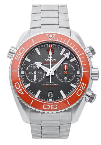 Omega Seamaster Planet Ocean 600M Co-Axial Master Chronometer Chronograph 46mm Steel Case Grey Dial Steel Bracelet 215.30.46.51.99.001
