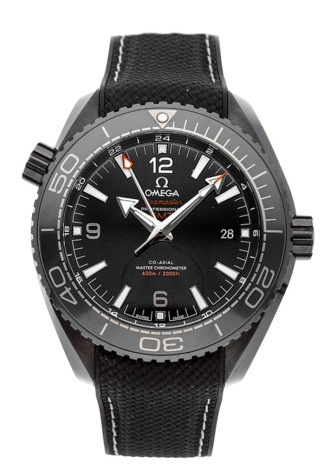 Omega Seamaster Planet Ocean 600M Master Chronometer GMT 46mm  Ceramic Case Deep Black Dial Black Rubber Strap 215.92.46.22.01.001 