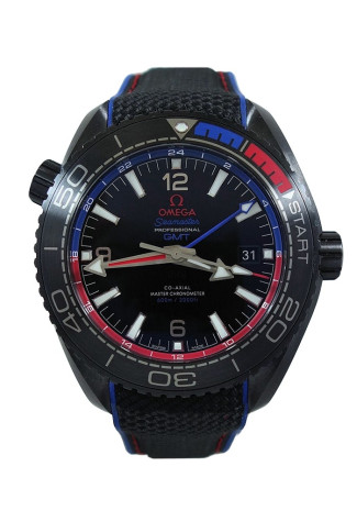 Omega Seamaster Planet Ocean 600M 45.5 Master Chronometer GMT
