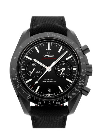 Omega Dark Side of The Moon Co-axial Speedmaster Moonwatch 44mm Ceramic Case Black Dial Black Textile Strap 311.92.44.51.01.003