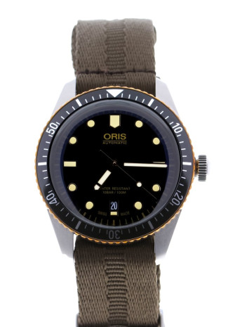 Oris Divers Sixty-Five 40 mm Steel Bronze Bezel