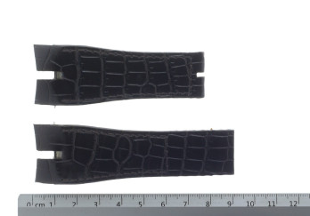 Blancpain Black Crocodile Bracelet