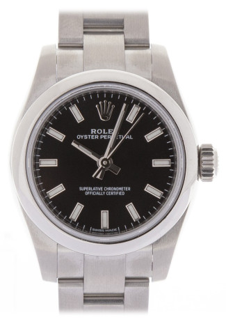 Rolex Oyster Perpetual 26 Black dial 176200 UNWORN 2021