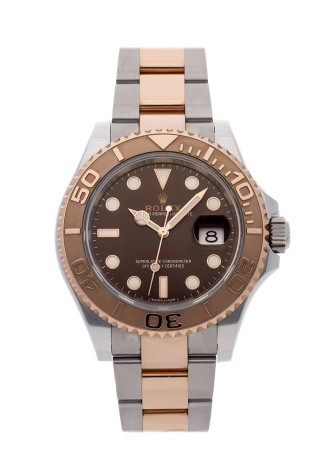 Rolex Yacht-Master 40 mm Steel & Gold case Chocolate Brown dial Oyster bracelet 126621