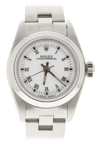 Rolex Ladies Oyster Perpetual 26mm Stainless Steel Watch 67180